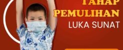 pemulihan luka sunat anak